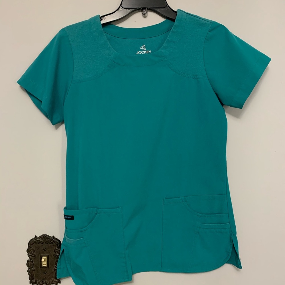 Jockey Brand Scrub Top SZ XS